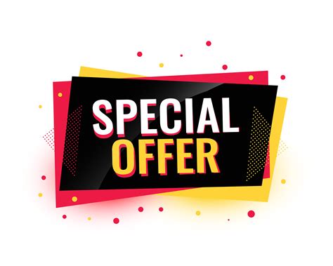 Special offers .